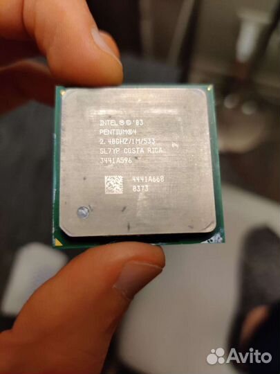 Процессор intel pentium 4 + кулер