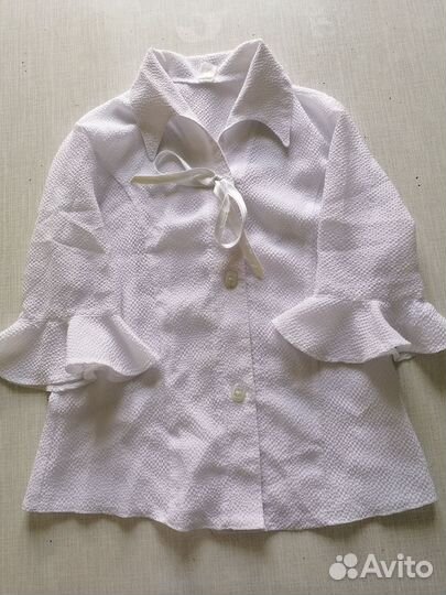 Рубашки блузки пакетом для девочки