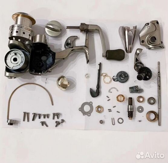 Обслуживание (то), ремонт рыболовных катушек