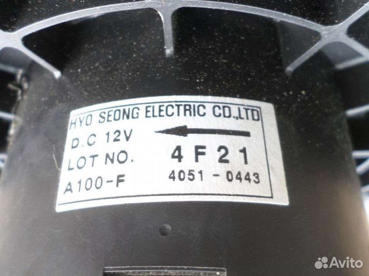 Моторчик печки SsangYong Kyron (Кайрон)