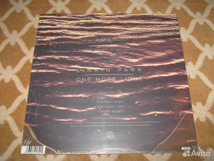 Фирменная пластинка Linkin Park 2017