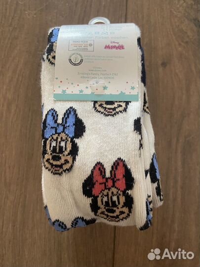 Колготки Disney для девочки новые 98 104