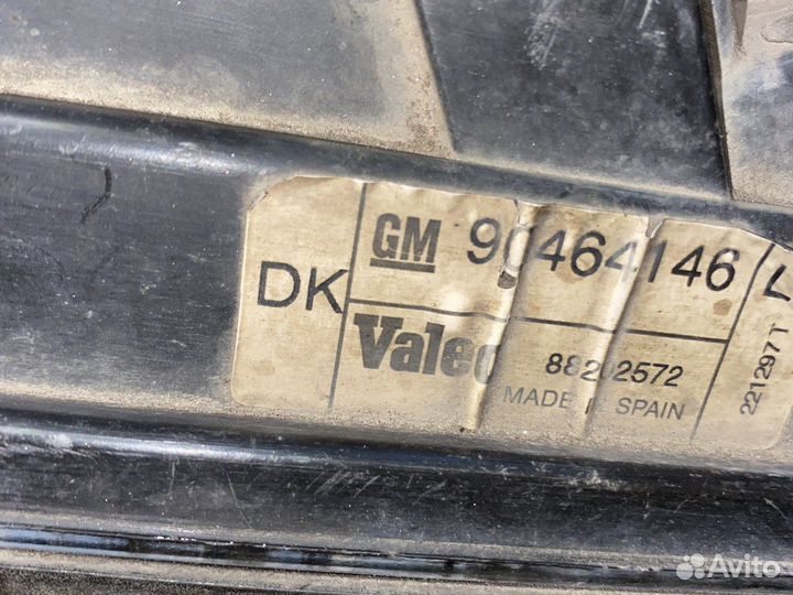 Фара правая Opel Vectra B