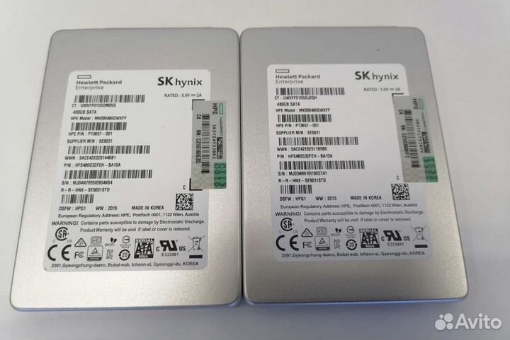 Жесткий диск HP SK Hynix SSD SE5031, 480 GB, 2.5