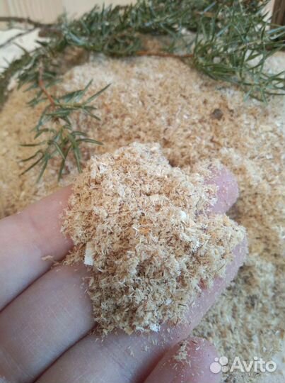 Опилки из можжевельника