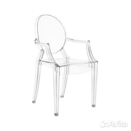 Стул Ghost, стул ГОСТ, прозрачный стул, пластиковы
