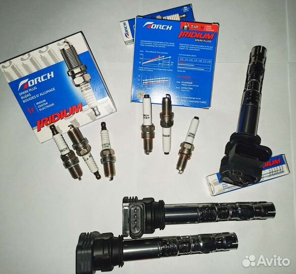Свечи, катушки зажигания VW, VAG Torch 1.4, 1.8