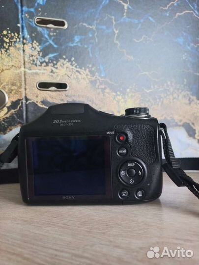 Компактный фотоаппарат sony cyber shot DSC H-300
