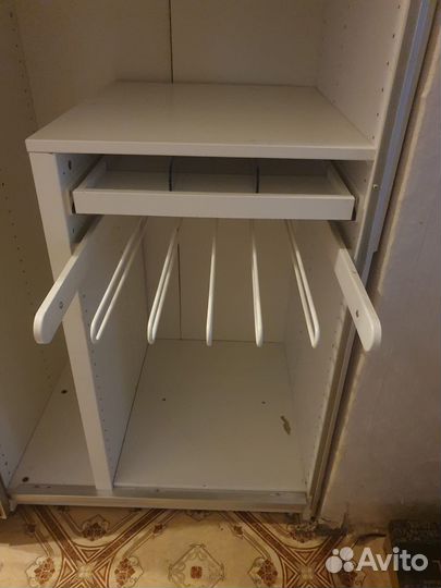 Дополнительные полки в шкаф Икея