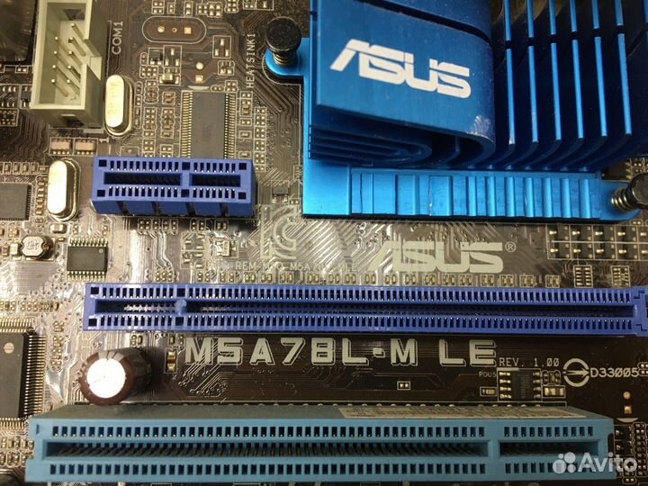 Связка asus M5A78L-M+FX 4100+ddr3 4gb+кулер