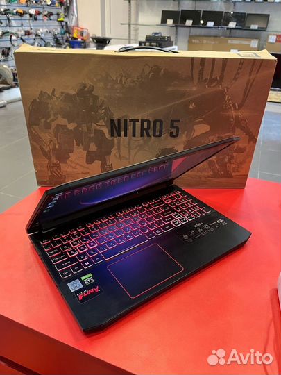 Ноутбук Acer Nitro 5 Core i7-10750H RTX 3060