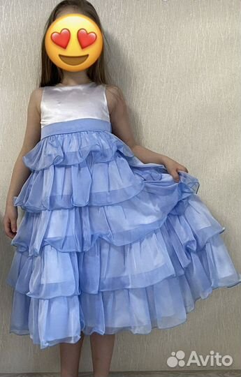Вечернее платье для девочек рост 110-116