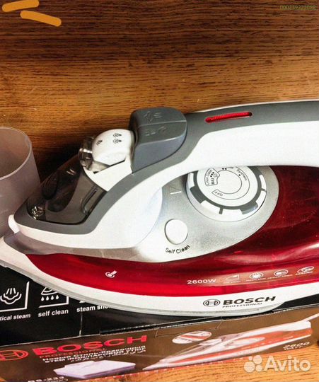 Новый утюг Bosch с керамическим покрытием 2600w (Арт.55842)