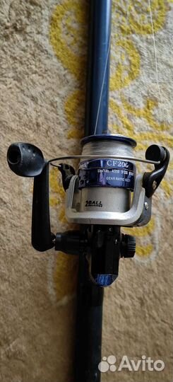 Удилище 5м телескопическое с катушкой