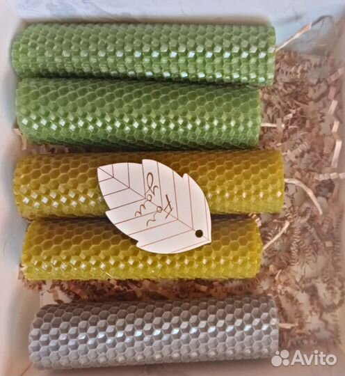 Набор свечи из вощины наборы