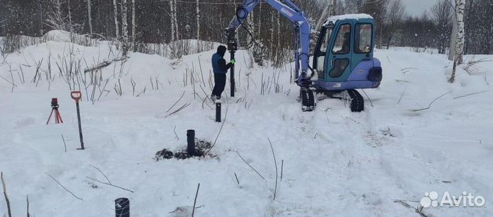 Сваи винтовые для фундамента