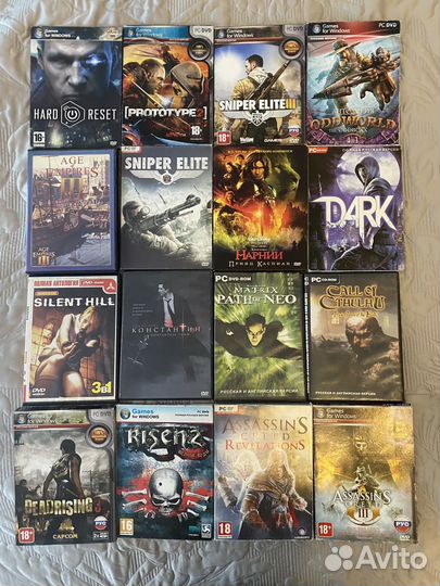 Диски игры на пк