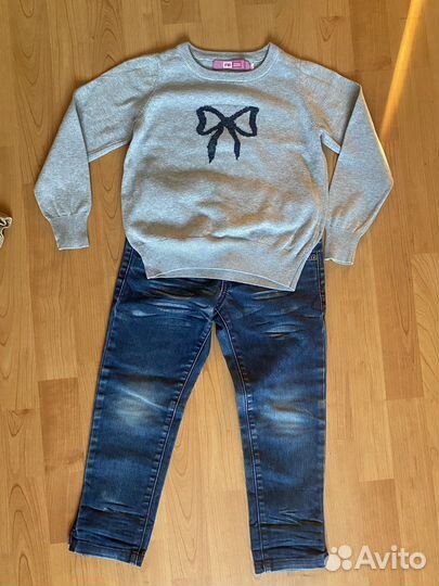Вещи пакетом для девочки 104-110