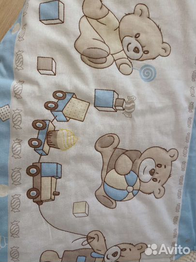 Подушка и одеяло для мальчика