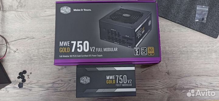 Блок питания Cooler Master MWE gold 750 - V2