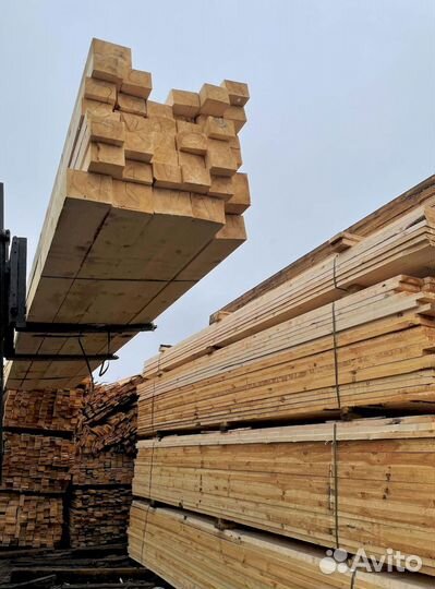 Доска обрезная 40х100