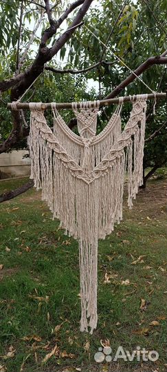 Настенное панно макраме