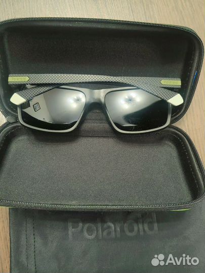 Очки polaroid мужские черные
