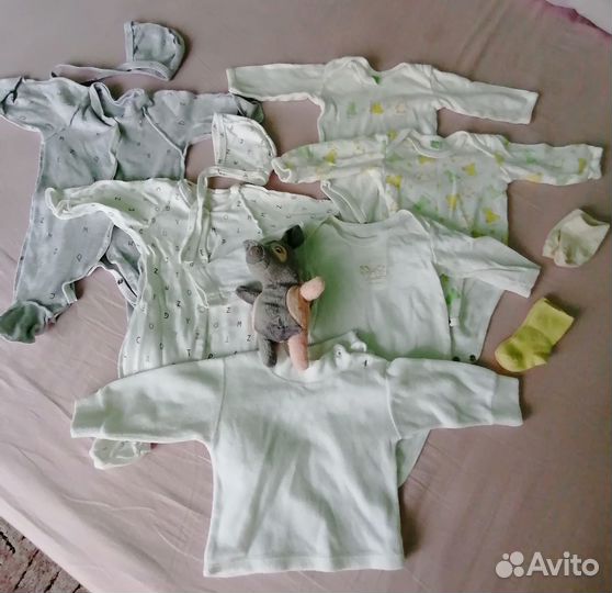 Пакетом для новорожденных от 6 до 9 мес