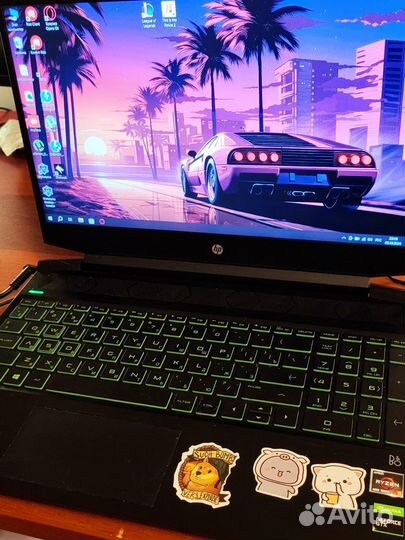 Ноутбук HP pavilion gaming 15 ec1013