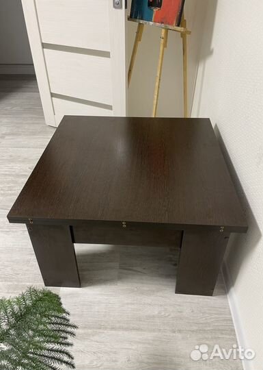 Стол трансформер журнальный обеденный