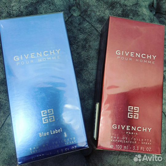 Givenchy pour homme, blue label Живанши мужские