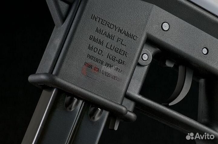 Страйкбольный пистолет пулемет RWA KG-9 SMG AEG
