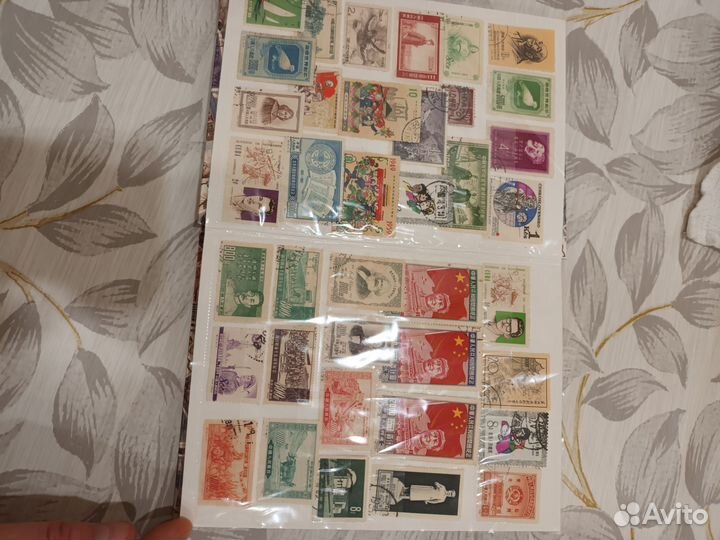 Почтовые марки китай