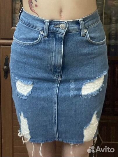 Джинсовая юбка