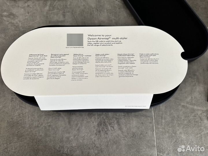 Стайлер dyson airwrap complete long