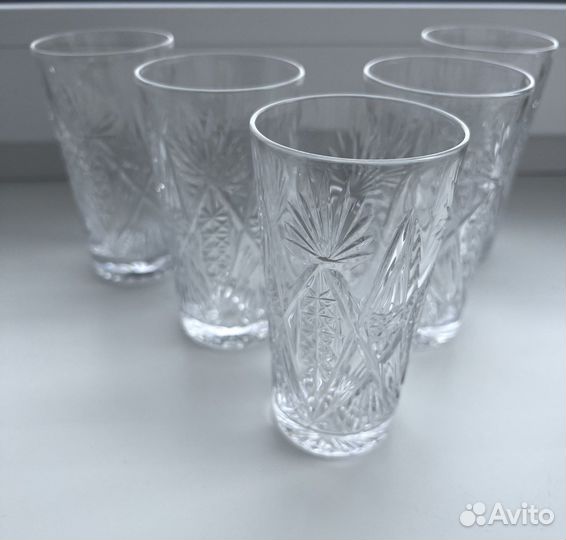 Хрустальные стаканы