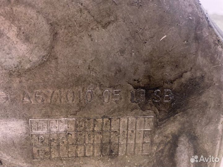 Поддон картера двигателя Ssangyong Actyon Sports 2