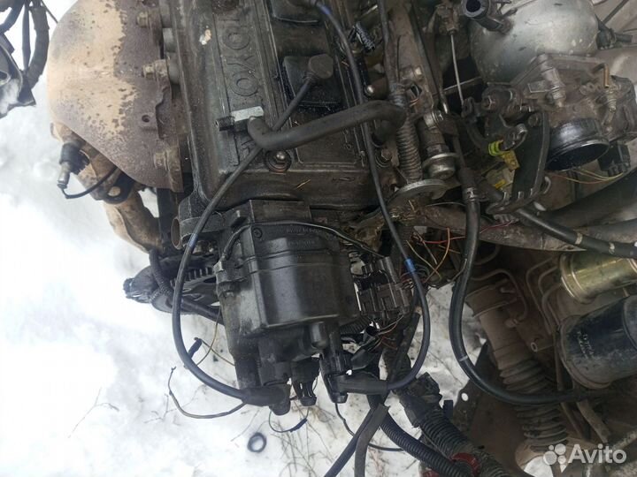 Двигатель toyota 4e fe