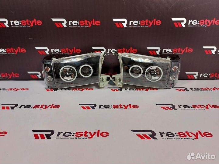 Фары Toyota Hilux Surf 185 LED Дымчатые S2286