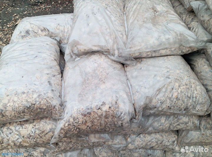 Щепа для декора – мешки с красотой