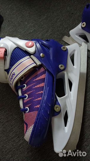 Коньки детские раздвижные