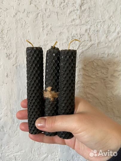 Свечи из вощины