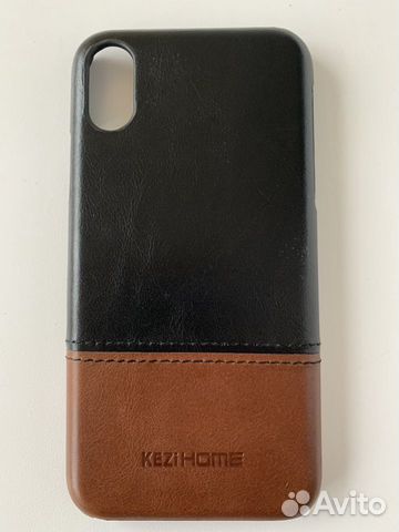 Чехол из натуральной кожи для iPhone X/XS