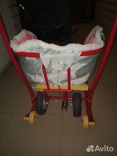 Санки Nika с колесами