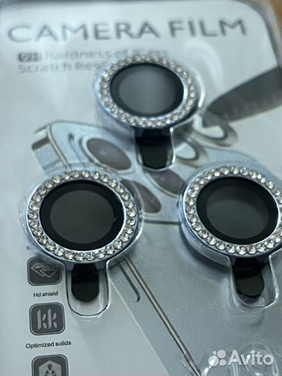 Защитное стекло на камеру iPhone 13 pro/pro max