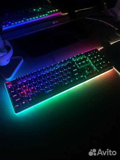 Стримерский комплект, клавиатура + микрофон