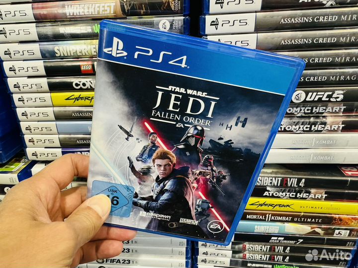 Jedi fallen order ps 4 диск