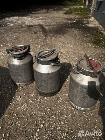 Фляга/ бидон алюминиевый 40 литров