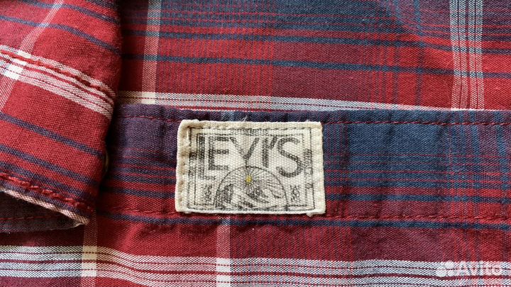 Рубашка levis винтаж 46 размер S