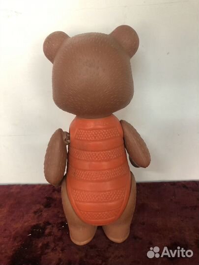 Игрушка медведь СССР Пластик